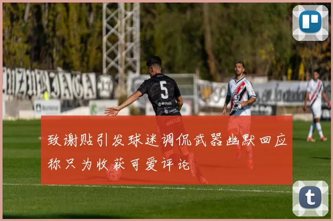 致谢贴引发球迷调侃武器幽默回应称只为收获可爱评论